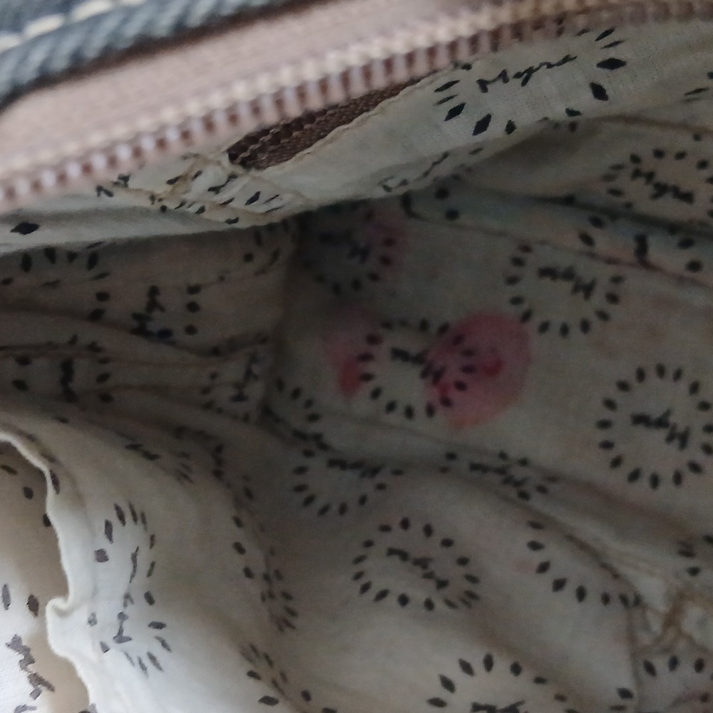 MYRA Cowgirl Southwestern Leather Canvas Cotton Bag, Purse, Crossbody - Picture 5 of 8